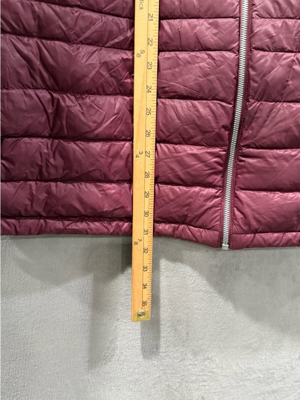 Cotopaxi Fuego Down Packable Womens Vest Size 3X Wine Stripes Color Way Outdoor - Picture 4 of 9